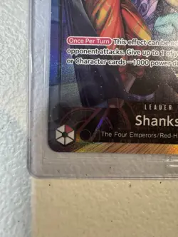 2025 One Piece OP09-001 Shanks Leader Promo Card PSA Magazine Exclusive Sealed - Image 5