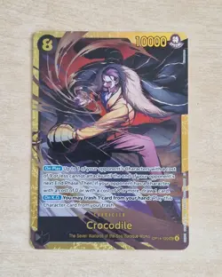 Crocodile OP14-120 SEC - English One Piece Card - The Azure Sea's Seven - Image 1