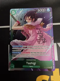 OP14-029 Tashigi R Dash Pack Alt Art One Piece TCG English Card - Image 1