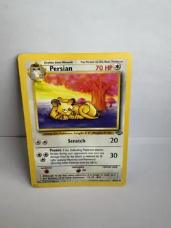 Persian 42/64 Non Holo Pokemon Card Rare TCG WOTC Jungle Set 1999 Vintage - Image 1