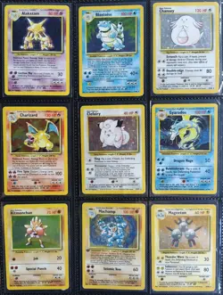 Complete Pokemon Card Base Set 102/102 WOTC 1999 Charizard, Blastoise, Venusaur - Image 1