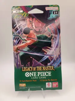 ONE PIECE TCG OP-12 Legacy of the Master Booster Pack English 12 Cards Sealed - Image 1