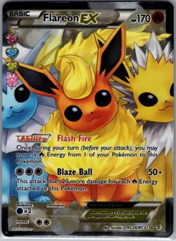 Flareon RC28/RC32 Full Art - Radiant Collection - Pokemon Card - LP - Image 1