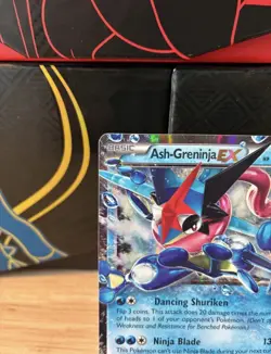 Pokemon EX XY133 XY Holo Black Star Promo Card Ash-Greninja - Image 2
