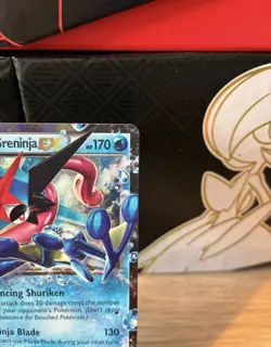 Pokemon EX XY133 XY Holo Black Star Promo Card Ash-Greninja - Image 3