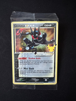 Pokemon Greninja Gold Star SWSH144 SWSH: Sword & Shield Promo Cards Holo SEALED - Image 1