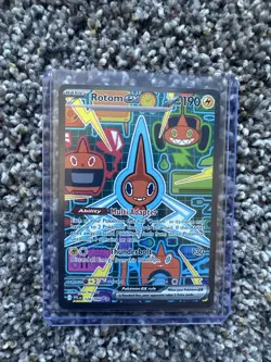 Rotom Ex 126/094 Secret Illustration Rare Phantasmal Flames Pokemon TCG Card - Image 1