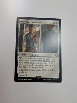 MTG - Pre-War Formal Wear - Fallout (PIP) NM/M Condition - Image 1