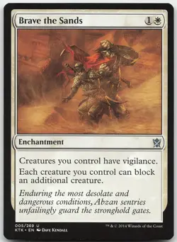 Brave the Sands 5 Uncommon Khans of Tarkir NM MTG - Image 1