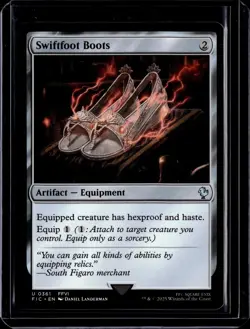 Swiftfoot Boots - 361 - FIC - NM - MTG Magic the Gathering - Image 1