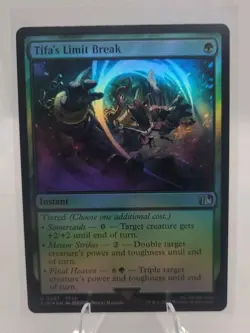 Tifa's Limit Break #0207 Foil MTG Final Fantasy NM - Image 1
