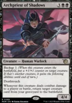 Archpriest of Shadows March of the Machine (MOM) 89 MTG Regular - Image 1