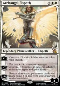 Archangel Elspeth March of the Machine (MOM) 6 MTG Regular - Image 1