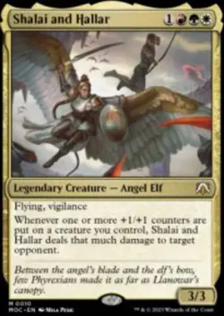 Shalai and Hallar March of the Machine Commander (MOC) 10 MTG Regular - Image 1