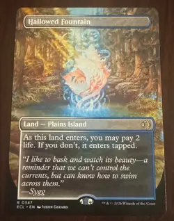 Hallowed Fountain (Borderless) Lorwyn Eclipsed Regular - Image 1