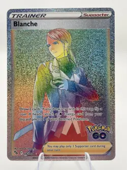 Blanche - Pokemon GO #082/078 Secret Rare (Rainbow) - Near Mint - Image 1