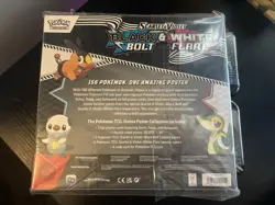 Pokemon TCG Black Bolt & White Flare Poster Collection +8 Unova Mini Tins Sealed - Image 4