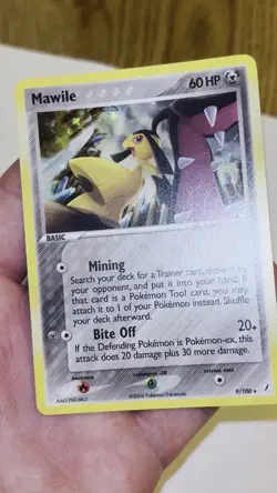 (LP) Mawile 9/100 Crystal Guardians Cosmos Holo | 2006 English Pokemon TCG - Image 2