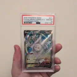 PSA 10 GEM MINT Galarian Cursola V 071/073 Champion’s Path Full Art Pokemon 2020 - Image 1