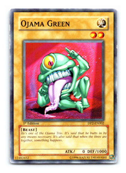 Ojama Green - DP2-EN002 - Common - Yugioh - Image 1