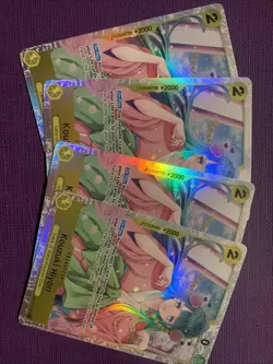 Kouzuki Hiyori SR OP06-106 4x English - One Piece TCG - Image 1