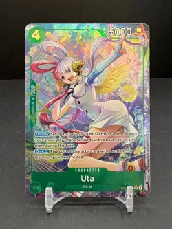 Uta Alt Art Super Rare - Carrying On His Will #OP13-023 SR One Piece TCG - Image 1