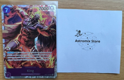 One Piece TCG - King -OP01-096- Romance Dawn - SR - ENG - NM - Image 1