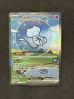 Mew ex 232/091 Paldean Fates Special Illustration Rare Holo Pokemon Card - Image 1