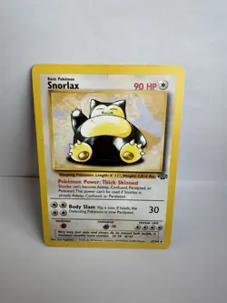Snorlax 27/64 🔥 Original Non Holo Rare Jungle Set Pokemon Card WOTC TCG 1999 - Image 1