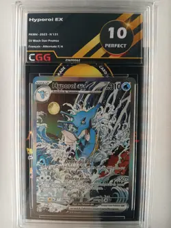 Card pokemon FRANCAIS Hyporoi ex (SVP 131) Black Star Promos CGG 10 25690062 - Image 1
