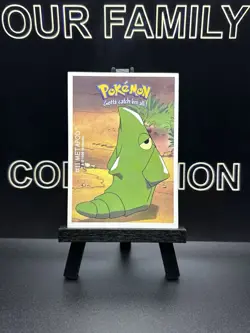 Pokemon Dunkin Boomer METAPOD Card #011/150 stickers 2000 - Image 1