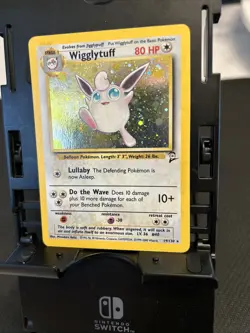Pokemon TCG Wigglytuff Base Set 2 Holo Unlimited Rare Card Lp-Nm - Image 2