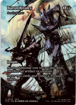 MTG Baron Rivalry - Deadly Dispute (Showcase) Normal NM FINAL FANTASY Magic - Image 1