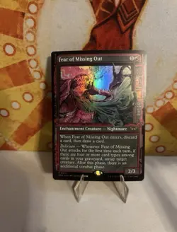 Fear of Missing Out (Showcase Foil) Duskmourn: House of Horror - Image 1