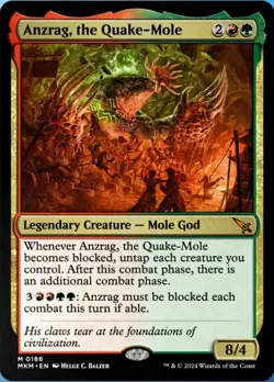 [1x] Anzrag, the Quake-Mole Near Mint, English MKM Singles MTG Magic - Image 1