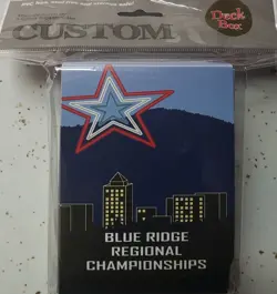 POKEMON TCG BLUE RIDGE REGIONAL CHAMPIONSHIP DECK BOX WITH DIVIDER - Image 1