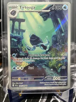 Pokemon Tirtouga Illustration Rare Holo 106/086 Sv: Black Bolt English - Image 1