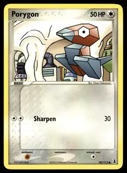 PORYGON - 80/113 Common Delta Species Pokemon LP - Image 1