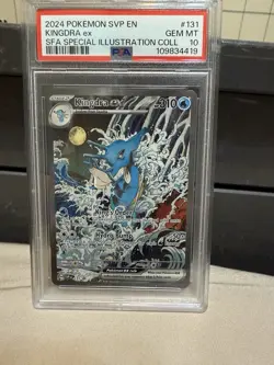 Pokemon Kingdra EX TCG 131 PSA 10 Greninja TCG 132 PSA 9 - Image 1