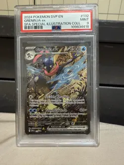 Pokemon Kingdra EX TCG 131 PSA 10 Greninja TCG 132 PSA 9 - Image 3