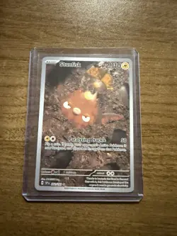 Pokemon TCG Stunfisk #202/191 Surging Sparks Illustration - Image 1