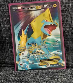 Pokemon TCG Manectric-EX Phantom Forces 113/119 Holo Full Art Ultra Rare - Image 1