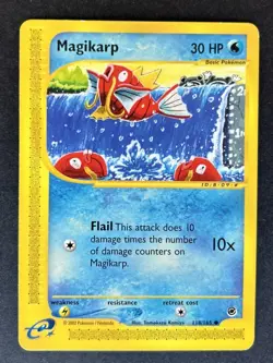 Magikarp 118/165 Expedition Base Set Regular - LP - Pokemon - Image 1