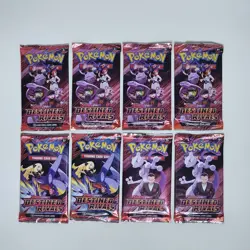 Pokemon TCG Destined Rivals Booster Packs Lot Of 8 - Image 1