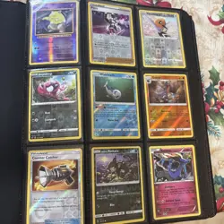 Pokemon Ultra Pro Binder 9 Pcs Common Cards - Image 1