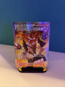 Pokemon TCG Lysandre's Trump Card Phantom Forces 118/119 Holo Full Art Ultra LP - Image 1