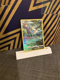 Pokemon TCG Vaporeon TG02/TG30 Brilliant Stars Trainer Gallery Holo Card (NM) - Image 1
