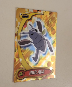 2004 POKEMON Nincada #50 HOLO SILVER FOIL Advanced Challenge CARD NMMT Topps CCG - Image 4