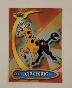 2004 POKEMON Girafarig #29 HOLO SILVER FOIL Advanced Challenge CARD NM/MT Topps - Image 2