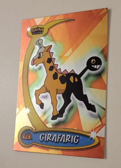 2004 POKEMON Girafarig #29 HOLO SILVER FOIL Advanced Challenge CARD NM/MT Topps - Image 3